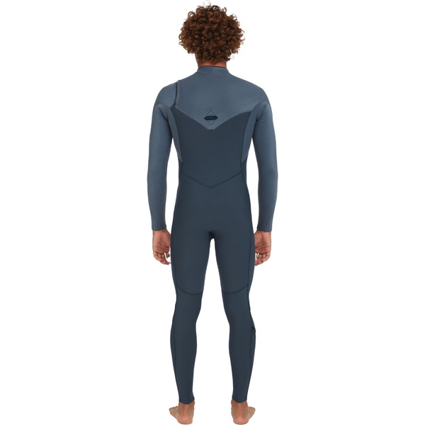2025 O'Neill Mens Hyperfreak 3/2+mm Chest Zip Wetsuit 5343 - Dark Orion / Copen Blue